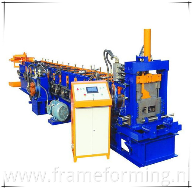 steel purlin roll forming machine